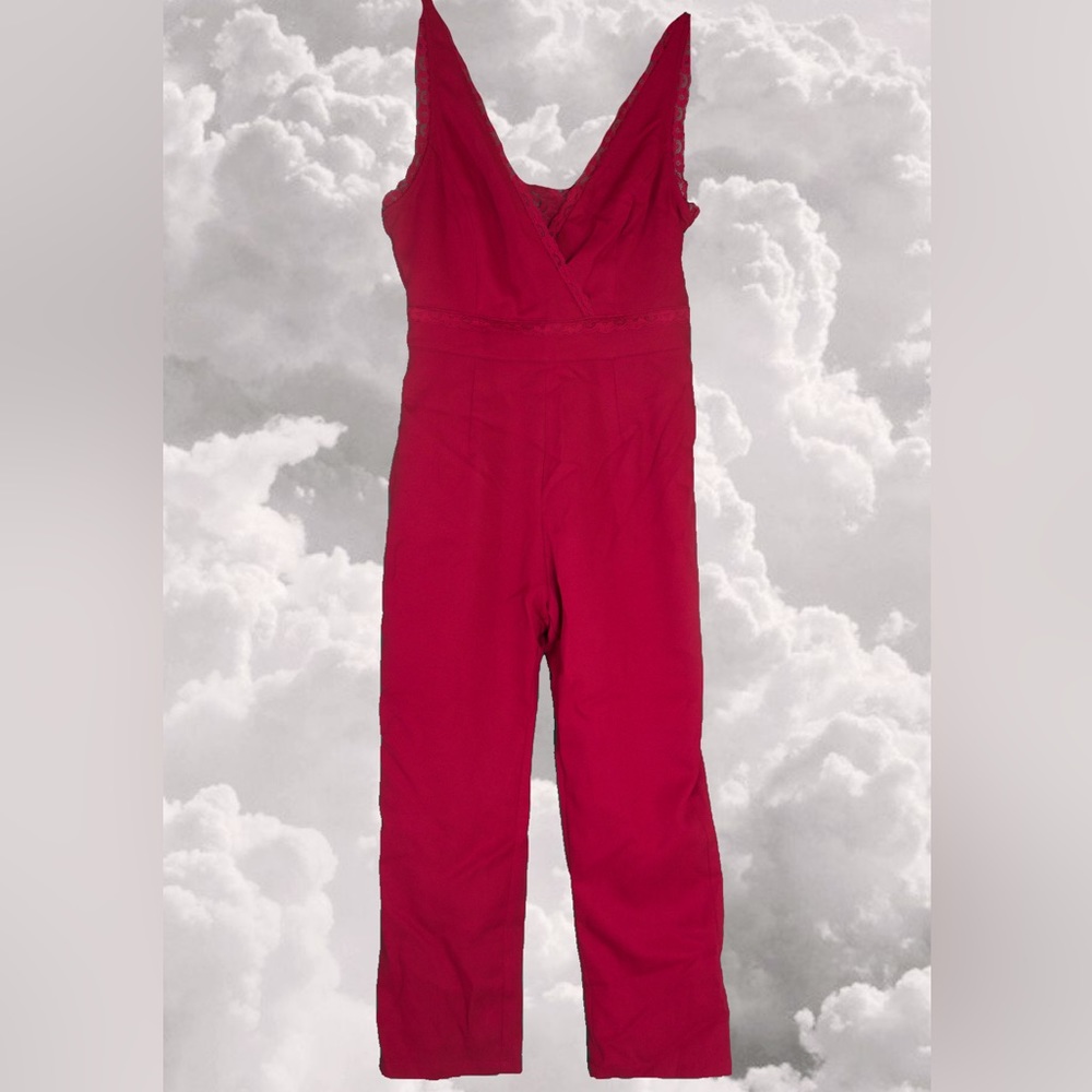 A Red Jumpsuit from LuLus